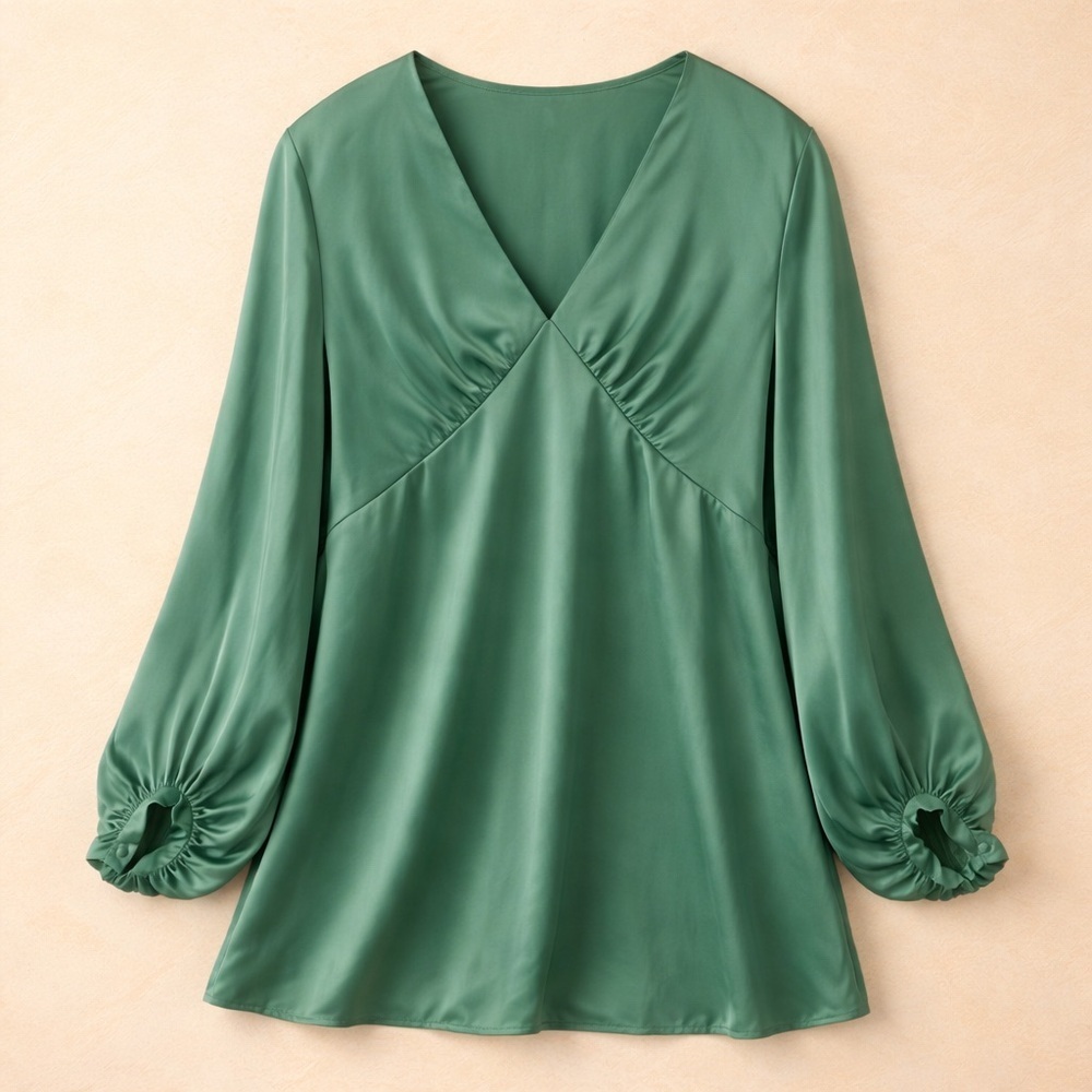 H&M EMERALD GREEN DRESS